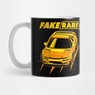 Acura NSX yellow 01 Mug